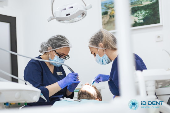 Процесс лечения зубов в клинике ID DENT