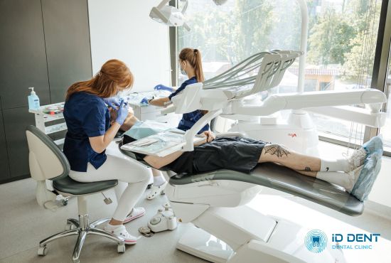 Посещение стоматолога в id dent с целью профилактики